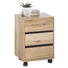 ROLLCONTAINER - Eichefarben, Design, Holzwerkstoff/Kunststoff (40/60/38cm) - Xora ROLLCONTAINER - Eichefarben, Design, Holzwerkstoff/Kunststoff (40/60/38cm) - Xora