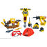 BAUARBEITER-MEGA-SET - Gelb/Orange, KONVENTIONELL, Kunststoff BAUARBEITER-MEGA-SET - Gelb/Orange, KONVENTIONELL, Kunststoff