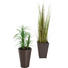 Pflanzentopf - Braun, Basics, Kunststoff/Metall (28/28/40cm) - Ambia Garden Pflanzentopf - Braun, Basics, Kunststoff/Metall (28/28/40cm) - Ambia Garden