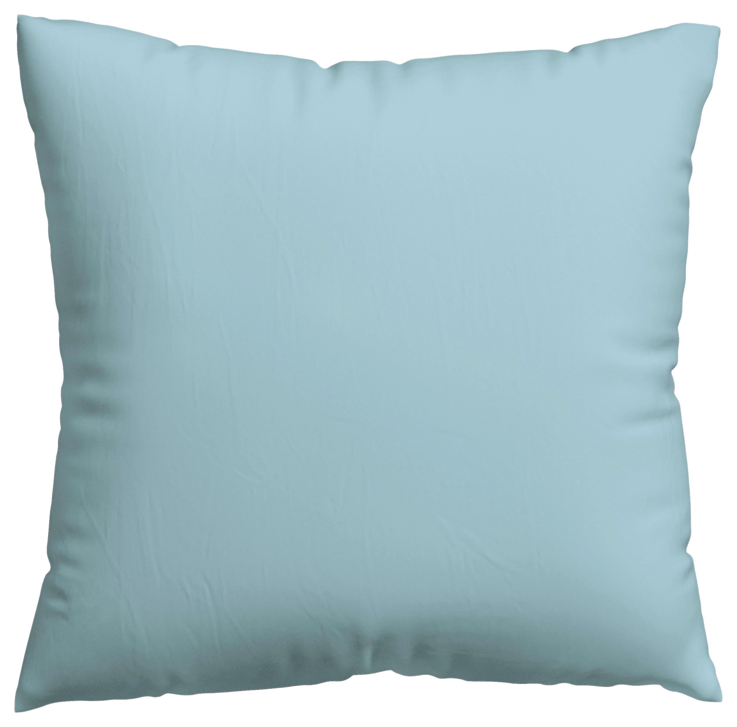 KISSENHÜLLE KNITTED JERSEY 40/40 cm  - Hellblau, Basics, Textil (40/40cm) - Schlafgut