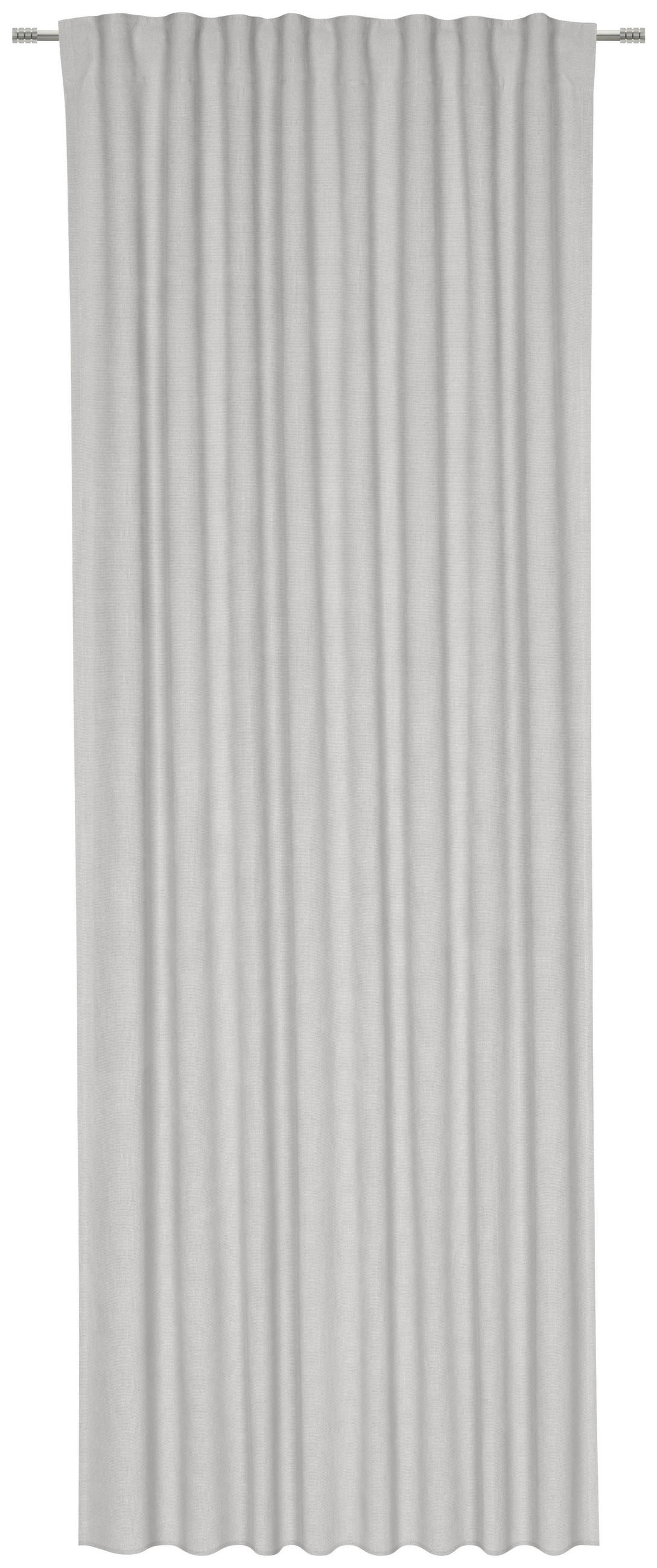 FERTIGVORHANG  Verdunkelung  135/245 cm   - Hellgrau, KONVENTIONELL, Textil (135/245cm) - Dieter Knoll