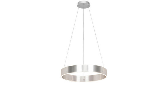 LED-HÄNGELEUCHTE Otis 63/64/150 cm - Alufarben, Design, Metall (63/64/150cm) - Dieter Knoll