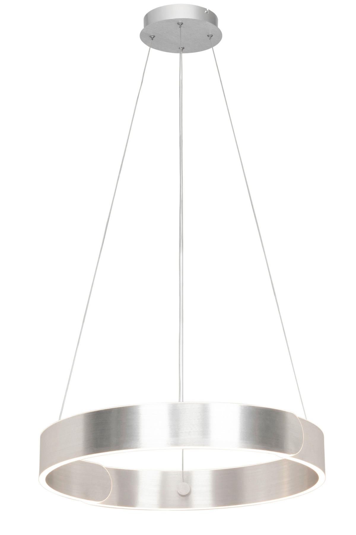 ZÁVESNÉ LED SVIETIDLO, 63/64/150 cm  - hliníková, Design, kov (63/64/150cm) - Dieter Knoll