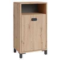 UNTERSCHRANK 42/77,5/31 cm   - Anthrazit/Schwarz, MODERN, Holzwerkstoff/Kunststoff (42/77,5/31cm) - MID.YOU