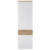 GARDEROB 60/200/38 cm  - vit/mörkgrå, Design, trämaterial/plast (60/200/38cm) - MID.YOU