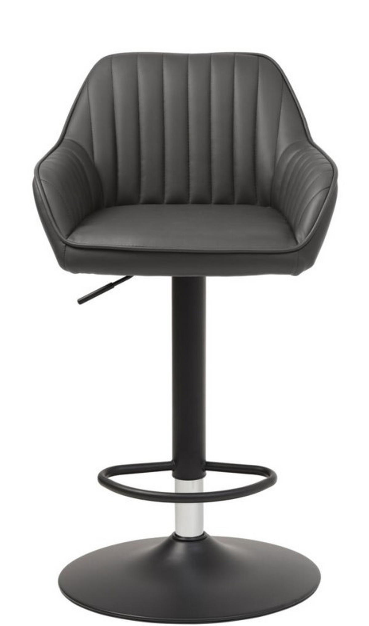 BARPALL i svart, mörkgrå  - mörkgrå/svart, Design, metall/textil (53/88-104/50cm) - Best Price