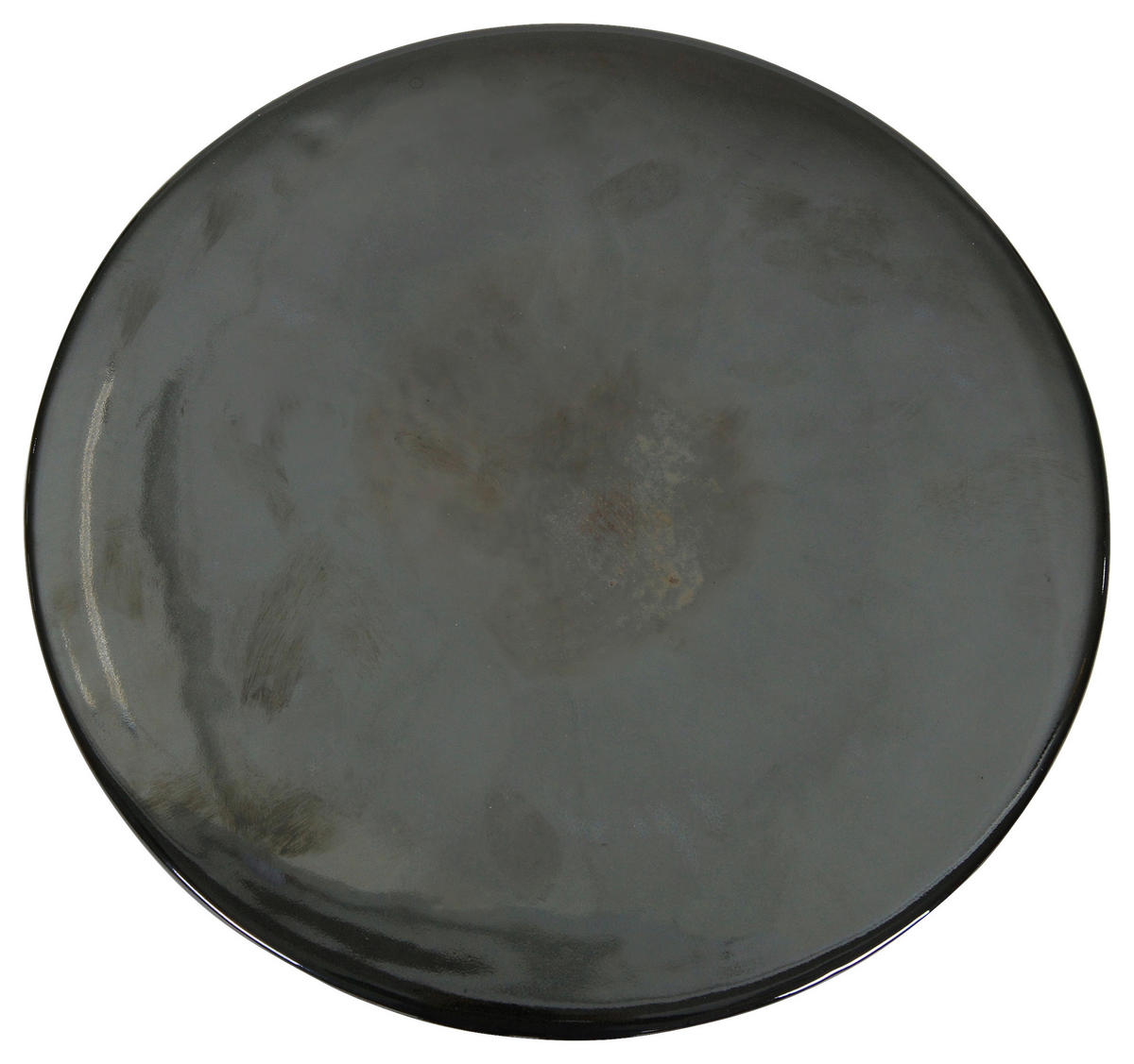 BEISTELLTISCH 33/33/45 cm Blau, Schwarz rund  - Blau/Schwarz, Design, Keramik (33/33/45cm) - Carryhome