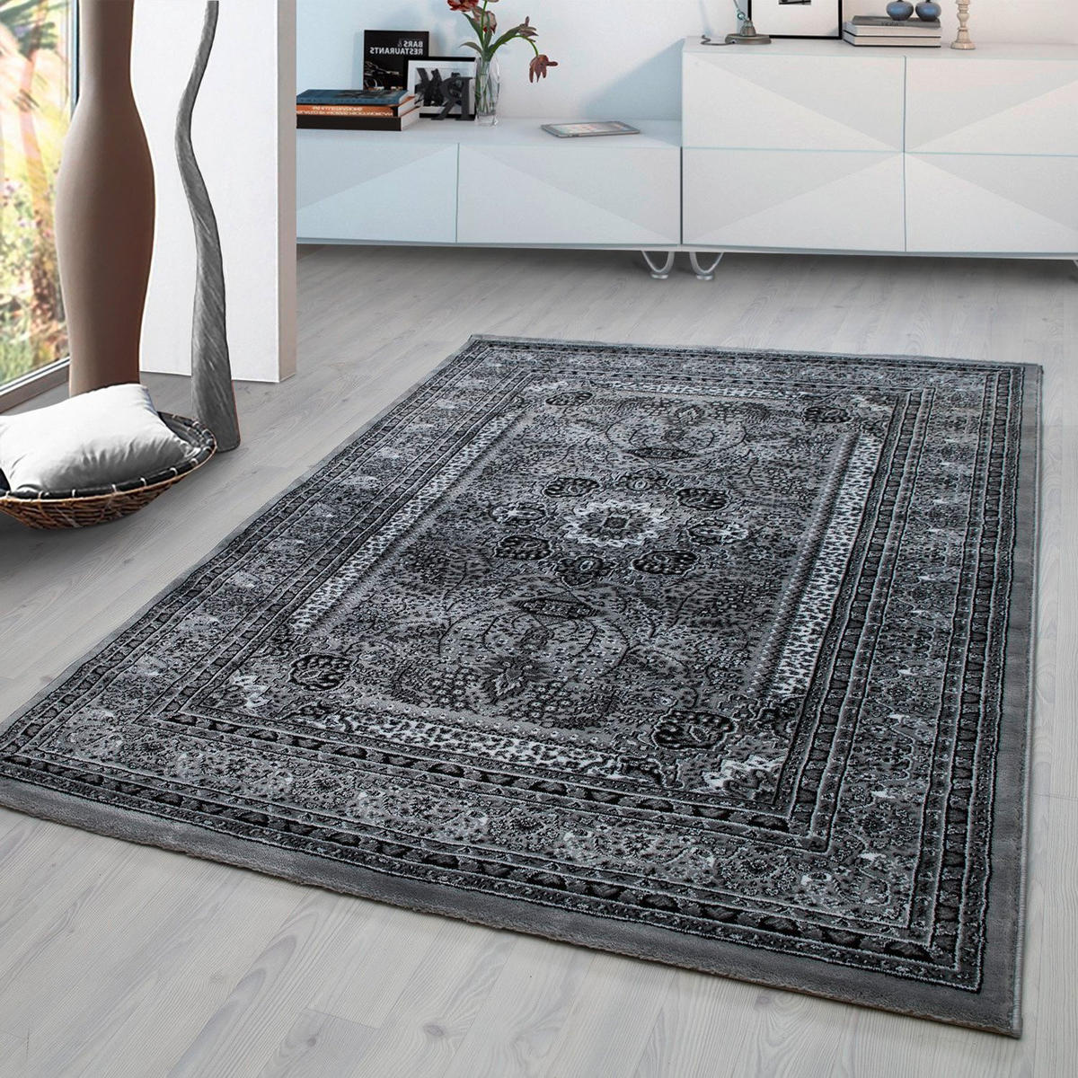 TKANA PREPROGA  Marrakesh     160/230 cm    tkano  siva  - siva, Konvencionalno, tekstil (160/230cm) - Esposa