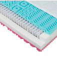 TASCHENFEDERKERNMATRATZE 120/200 cm  - Basics, Textil (120/200cm) - Sleeptex