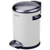 ABFALLSAMMLER Paris 3 L  - Schwarz/Weiß, Basics, Kunststoff/Metall (26cm) - Fackelmann