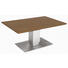 COUCHTISCH in Holz, Metall, Holzwerkstoff 110/70/49,5-68,5 cm - Edelstahlfarben/Eichefarben, Design, Holz/Holzwerkstoff (110/70/49,5-68,5cm) COUCHTISCH in Holz, Metall, Holzwerkstoff 110/70/49,5-68,5 cm - Edelstahlfarben/Eichefarben, Design, Holz/Holzwerkstoff (110/70/49,5-68,5cm)