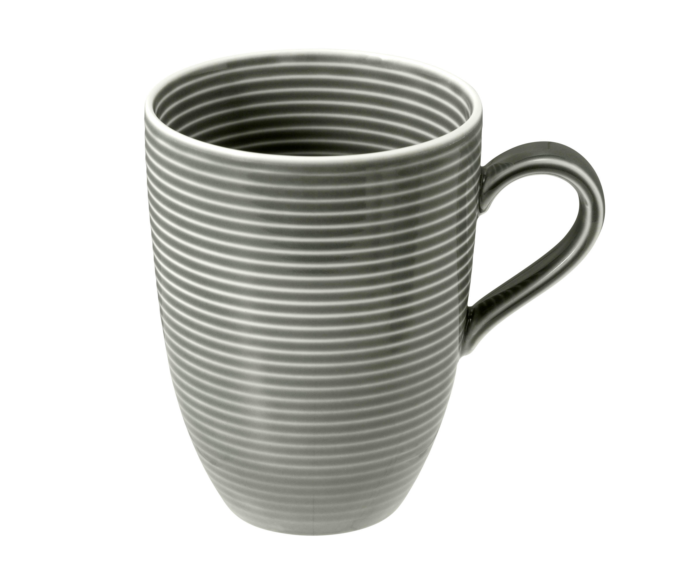 KAFFEEBECHER Beat perlgrau uni 350 ml - Grau, LIFESTYLE, Keramik (11/8,2/10,8cm) - Seltmann Weiden