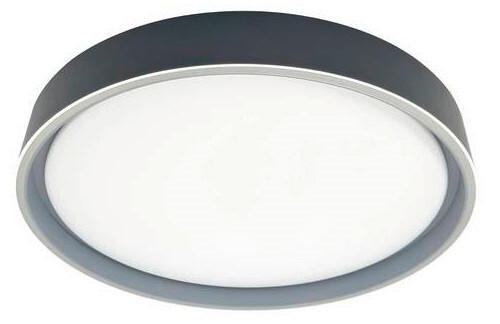 LED SVJETILJKA STROPNA LEAH  - crna, Basics, plastika (40/8cm)