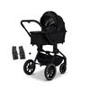KOMBIKINDERWAGEN  Resea+  Onyx  - Schwarz, Basics, Textil (98.5/58/122cm) - Moon