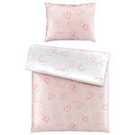 WENDEBETTWÄSCHE Satin 140/200 cm  - Rosa, Trend, Textil (140/200cm) - Esposa