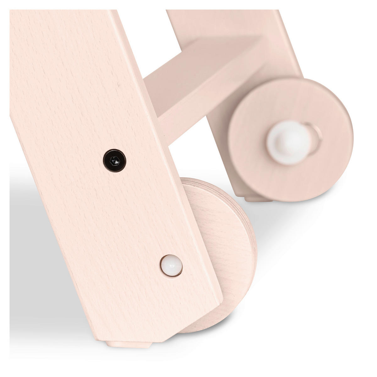 HOCHSTUHL Beta+ Naturfarben, Weiß, Dunkelgrau Whitewashed  - Dunkelgrau/Naturfarben, Basics, Holz (48/79/58cm) - Hauck