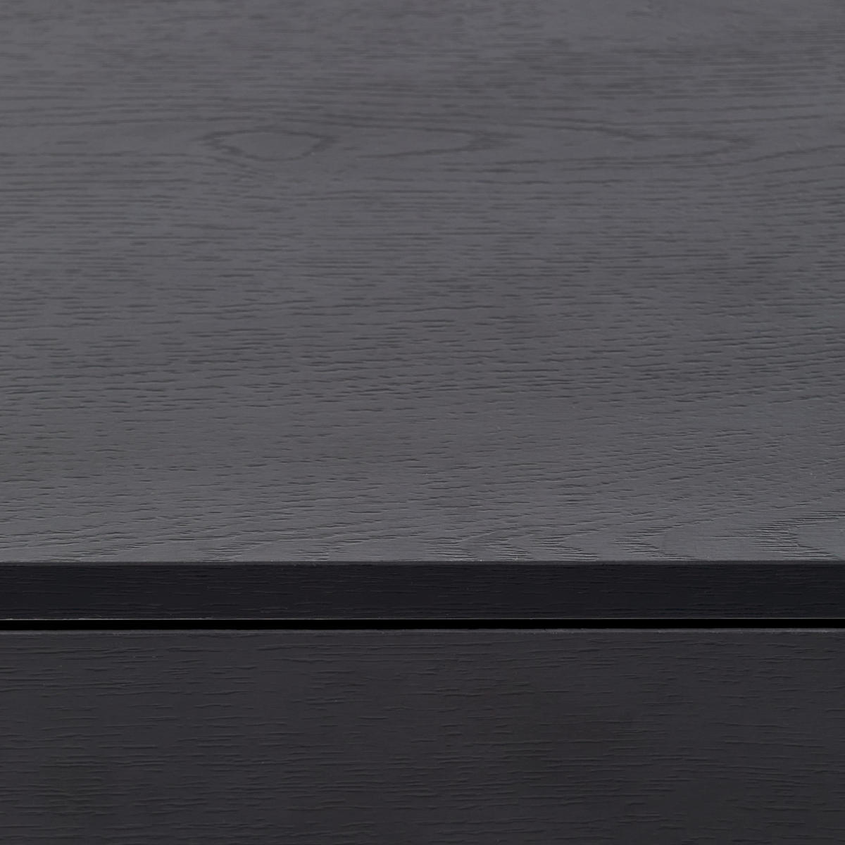 NACHTSCHRANK 40/55/35 cm  - Schwarz, MODERN, Holzwerkstoff/Metall (40/55/35cm) - Livetastic