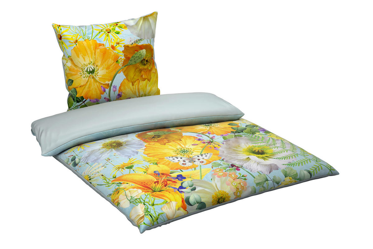 WENDEBETTWÄSCHE Satin 155/220 cm  - Multicolor, Design, Textil (155/220cm) - Esposa