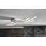 LED-DECKENLEUCHTE - Chromfarben, Design, Kunststoff/Metall (60/15,5/6,5cm) - Novel LED-DECKENLEUCHTE - Chromfarben, Design, Kunststoff/Metall (60/15,5/6,5cm) - Novel