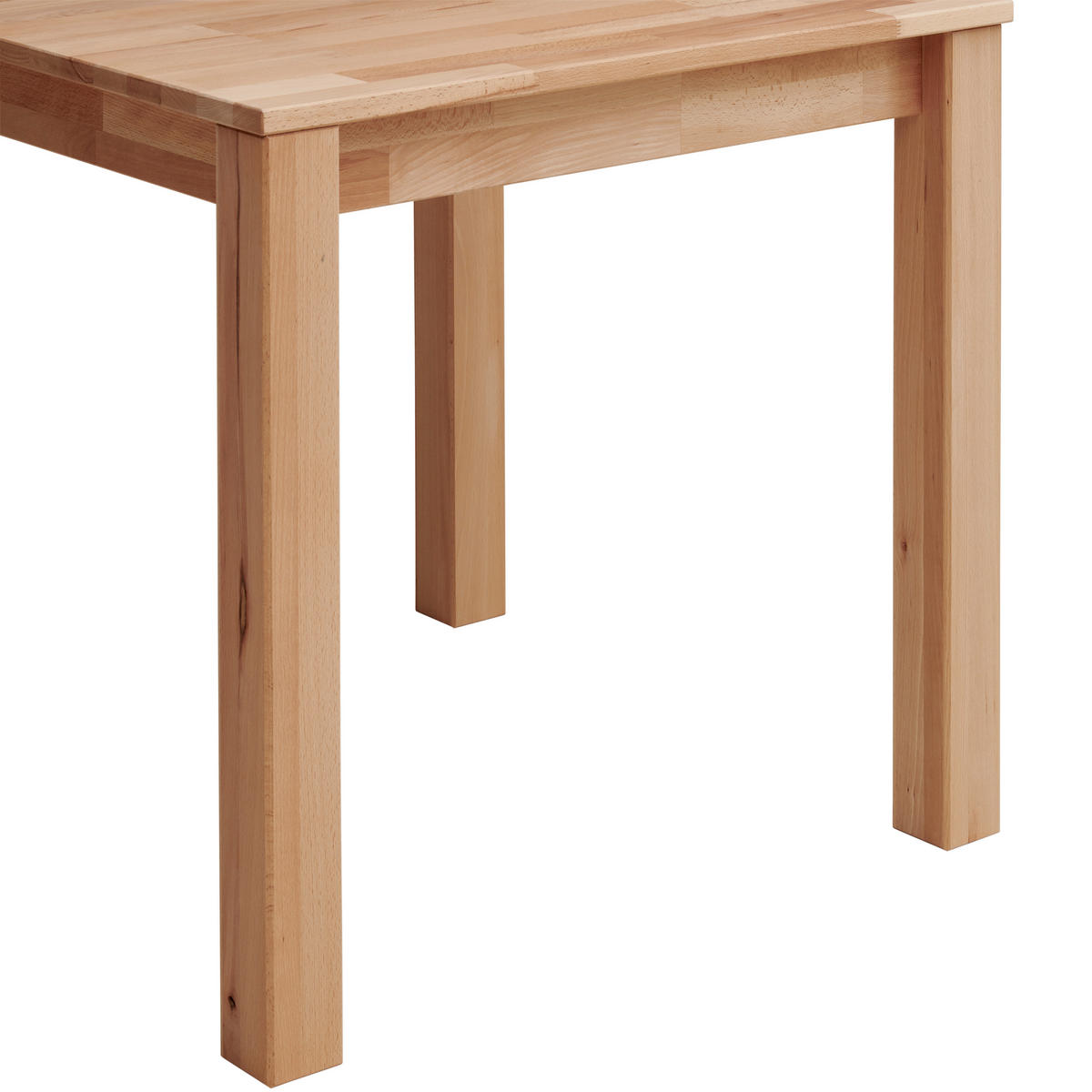 MASĂ din lemn 80/80/75 cm   - duramen de fag, Natur, lemn (80/80/75cm) - Livetastic