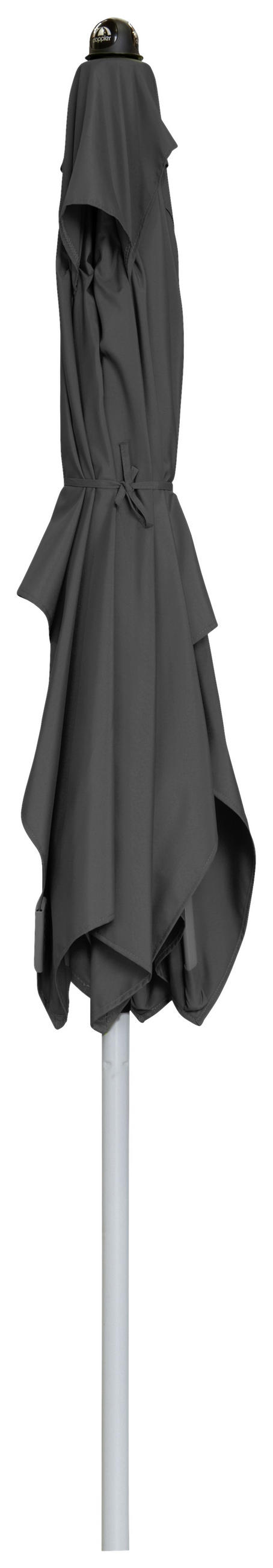 SONNENSCHIRM 210x140 cm Anthrazit  - Anthrazit/Silberfarben, Design, Textil/Metall (210/140cm) - Doppler