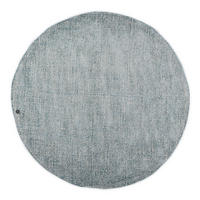 HANDWEBTEPPICH 140/140 cm Türkis  - Türkis, Basics, Textil (140/140cm) - Tom Tailor