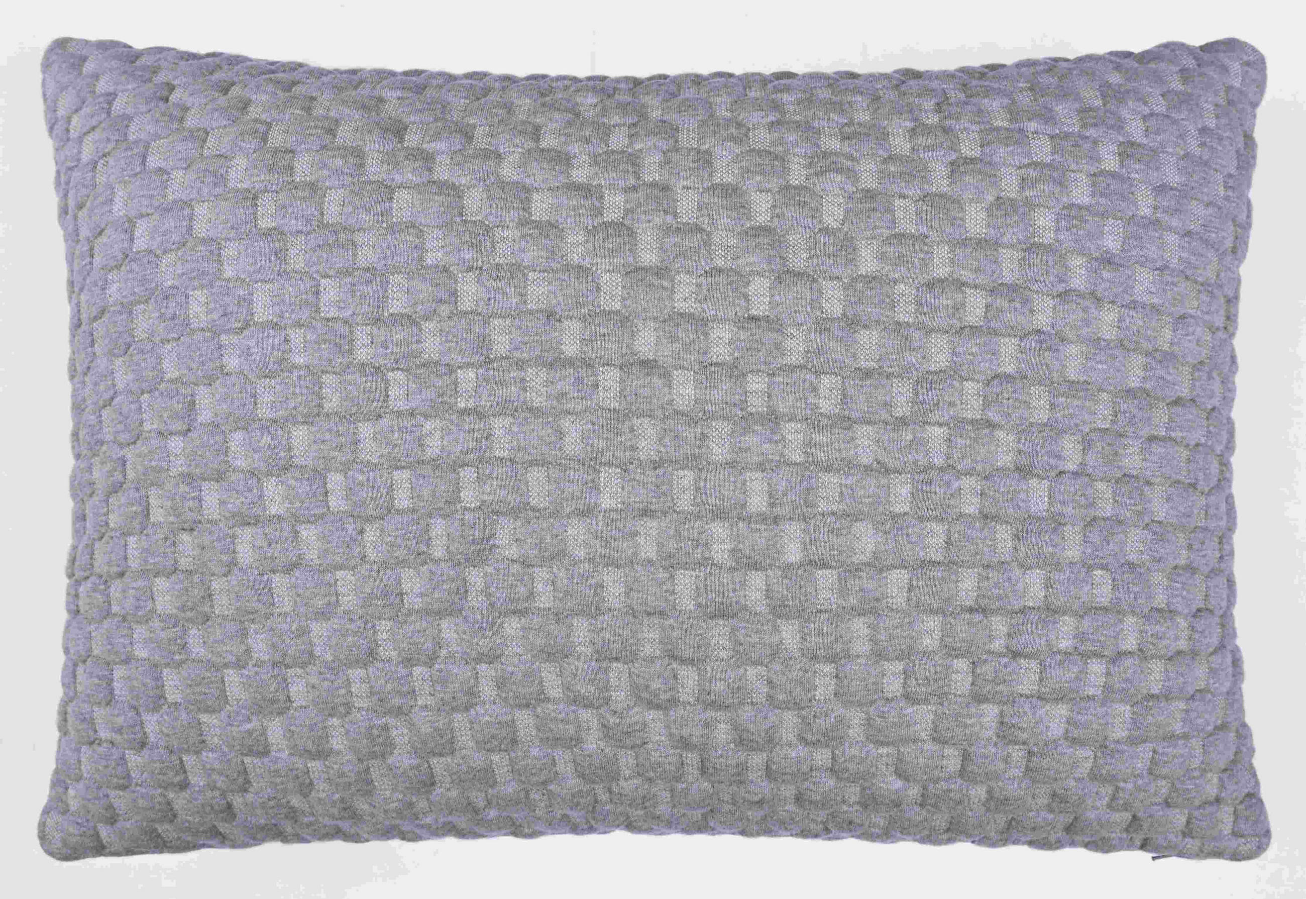 JASTUČNICA 40/60 cm BUBBLE - siva, Konvencionalno, tekstil (40/60cm) - Novel