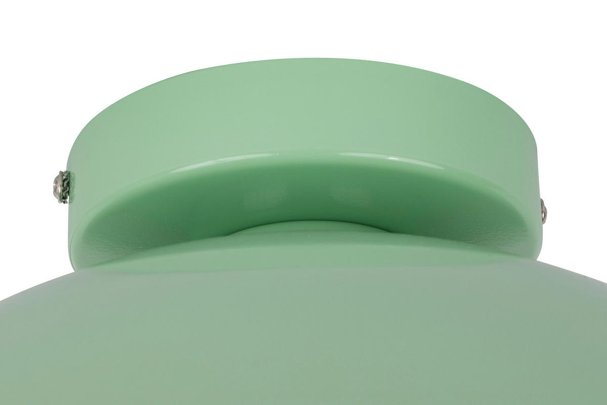 DECKENLEUCHTE 30/15 cm   - Beige/Mintgrün, Design, Kunststoff/Metall (30/15cm) - Collet's Monde