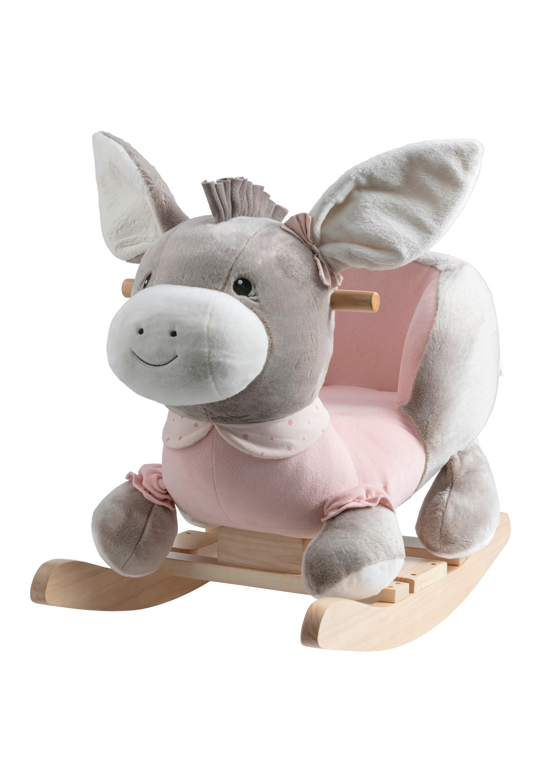 Sterntaler Schaukeltier Emmi Girl Hellrosa 35x47x63 cm