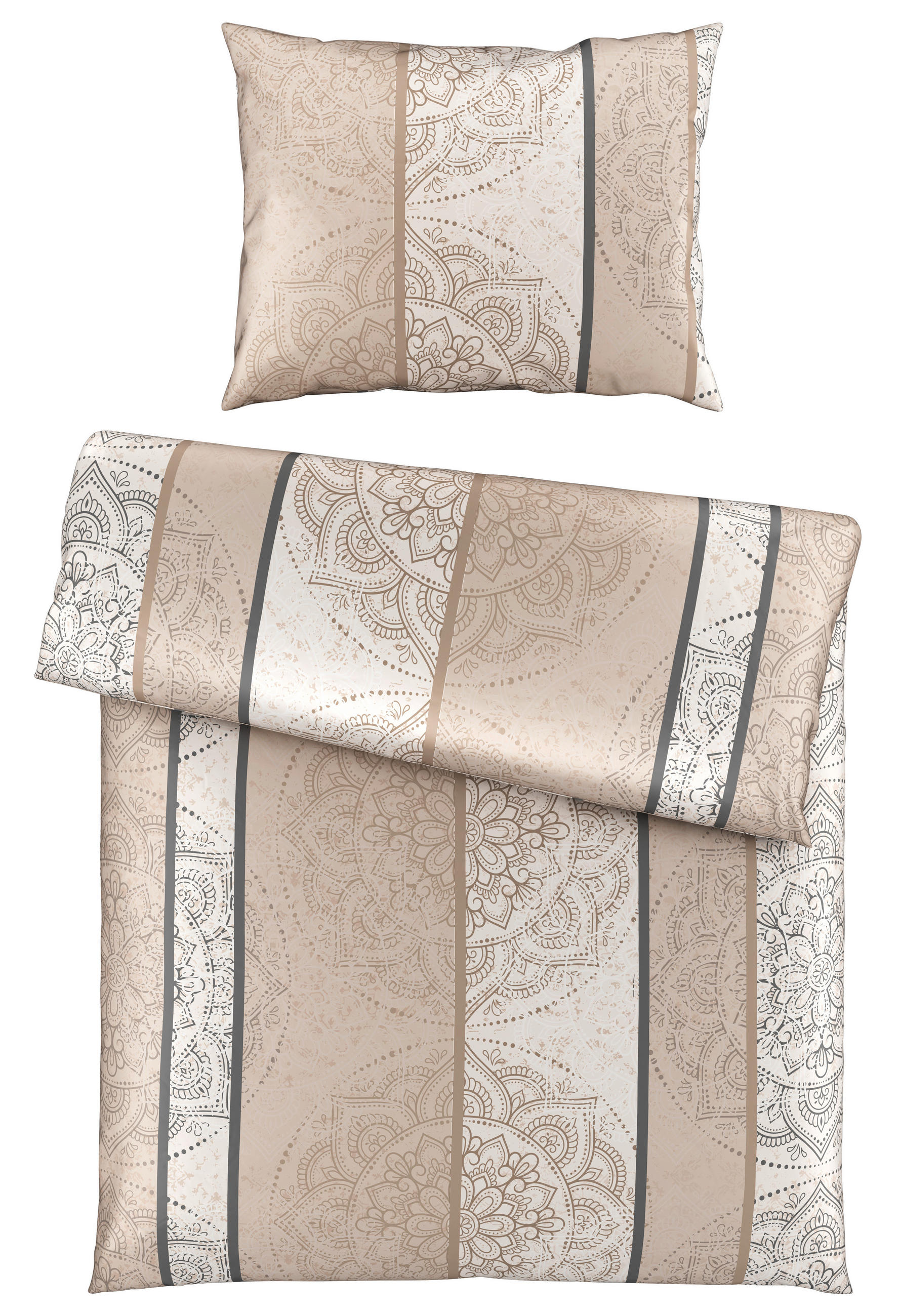 POSTELJINA 140/200 cm  DESERTIA  - krem, Konvencionalno, tekstil (140/200cm) - Esposa