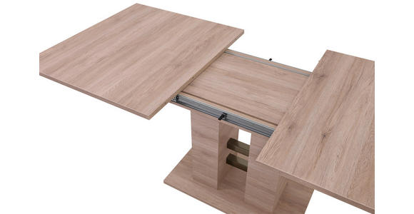 ESSTISCH in Holzwerkstoff 140-220/90/76 cm  - Eichefarben/Sonoma Eiche, MODERN, Holzwerkstoff (140-220/90/76cm) - Carryhome