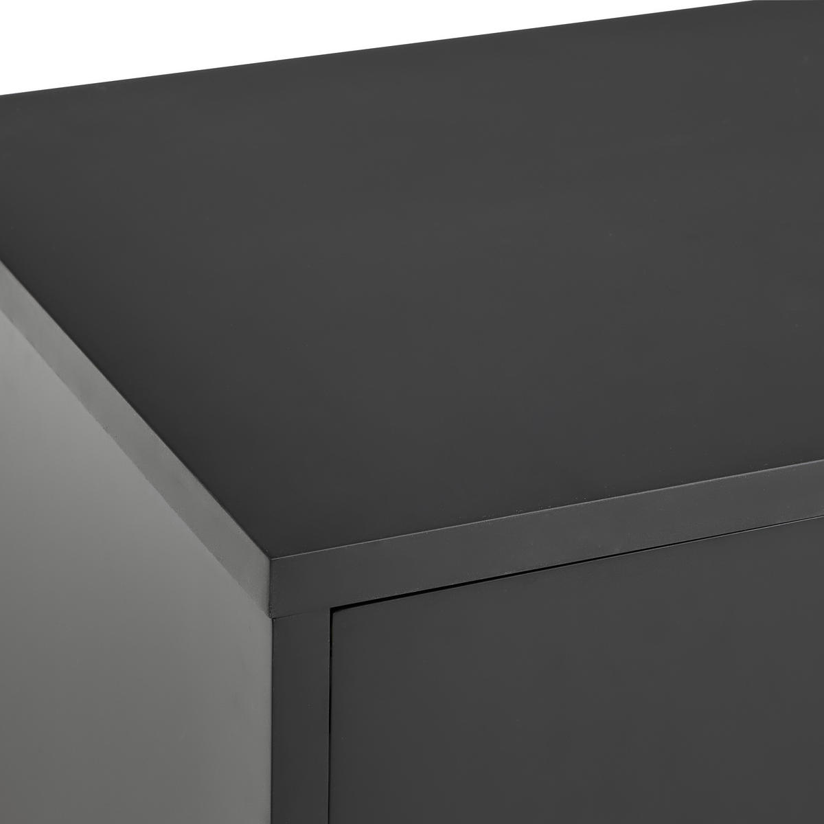 SIDEBOARD Libreville 120/76/40 cm  - Grau, Design, Holzwerkstoff/Metall (120/76/40cm) - MID.YOU