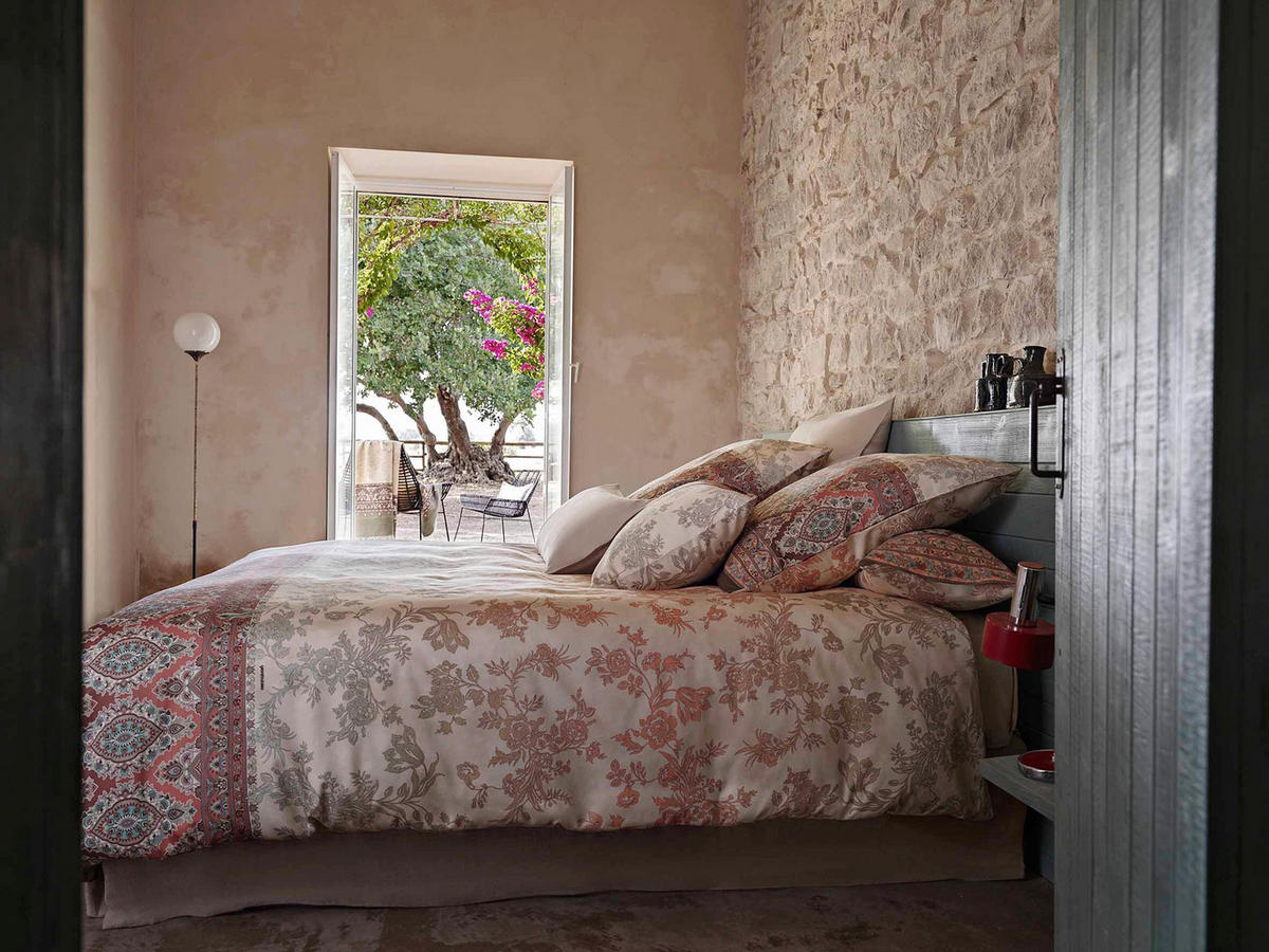 POSTELJINA  AGRIGENTO  - bež, Konvencionalno, tekstil (200/200cm) - Bassetti