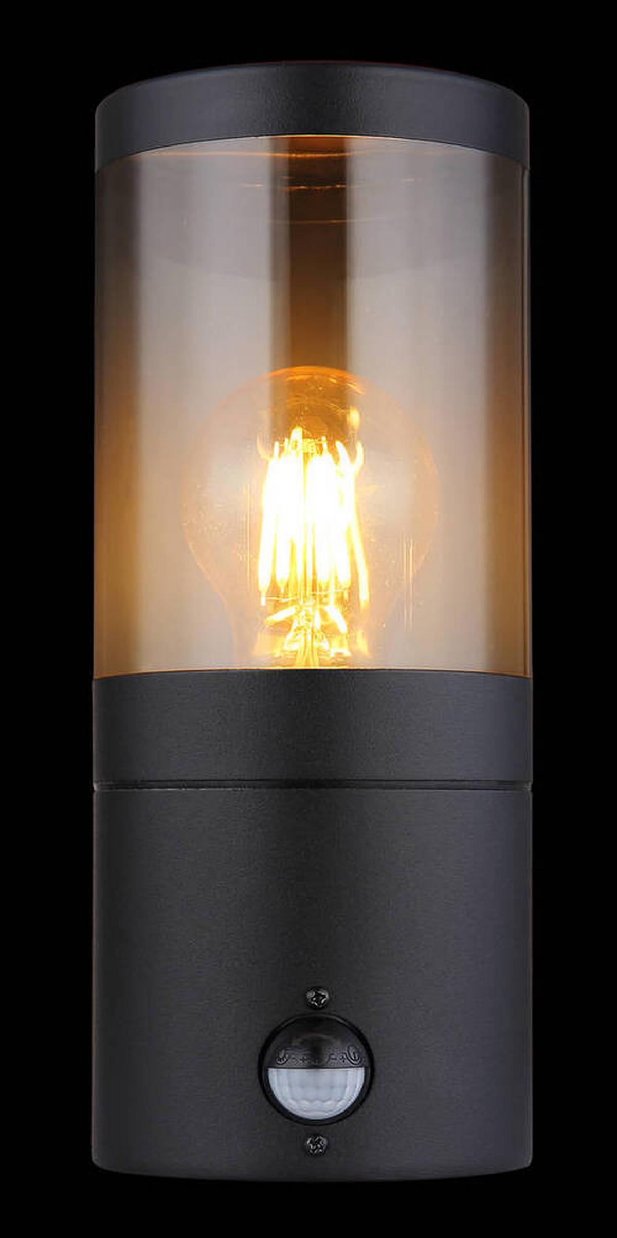 UTOMHUSLAMPA - svart, Basics, metall/plast (10,2/17/24,5cm) - Globo