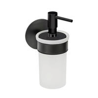 SEIFENSPENDER MELETO  - Schwarz/Weiß, Basics, Glas/Metall (8,5/16/10cm) - Schöner Wohnen