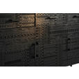 SIDEBOARD  170/80/40 cm 3 Schublade(n)  - Schwarz, LIFESTYLE, Holz/Metall (170/80/40cm) - Landscape