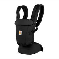 BABYTRAGE Adapt Soft Touch Cotton  - Schwarz, Basics, Textil (26,8/17/17cm) - Ergo Baby