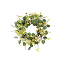 FRÜHLINGSKRANZ  - Gelb, Basics, Holz/Kunststoff (55cm)