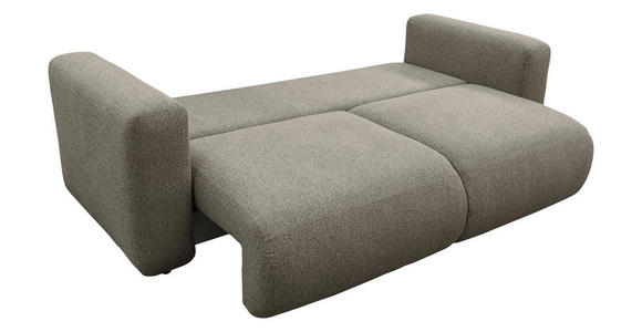 SCHLAFSOFA Flachgewebe Braun  inkl.  - Schwarz/Braun, MODERN, Kunststoff/Textil (248/94/109cm) - Carryhome