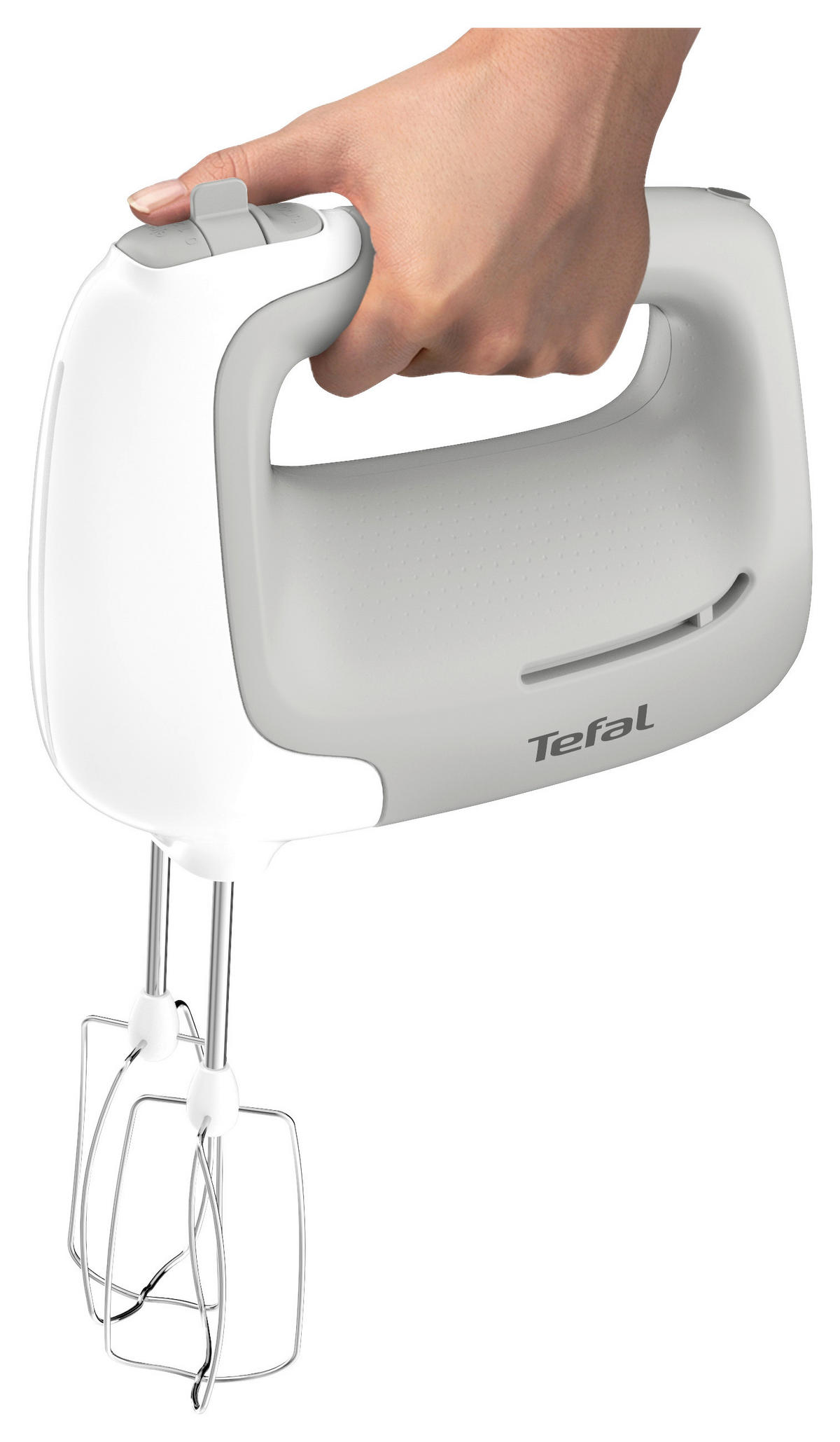 HANDMIXER  - Weiß, Basics, Kunststoff (11,4/21,7/21cm) - Tefal