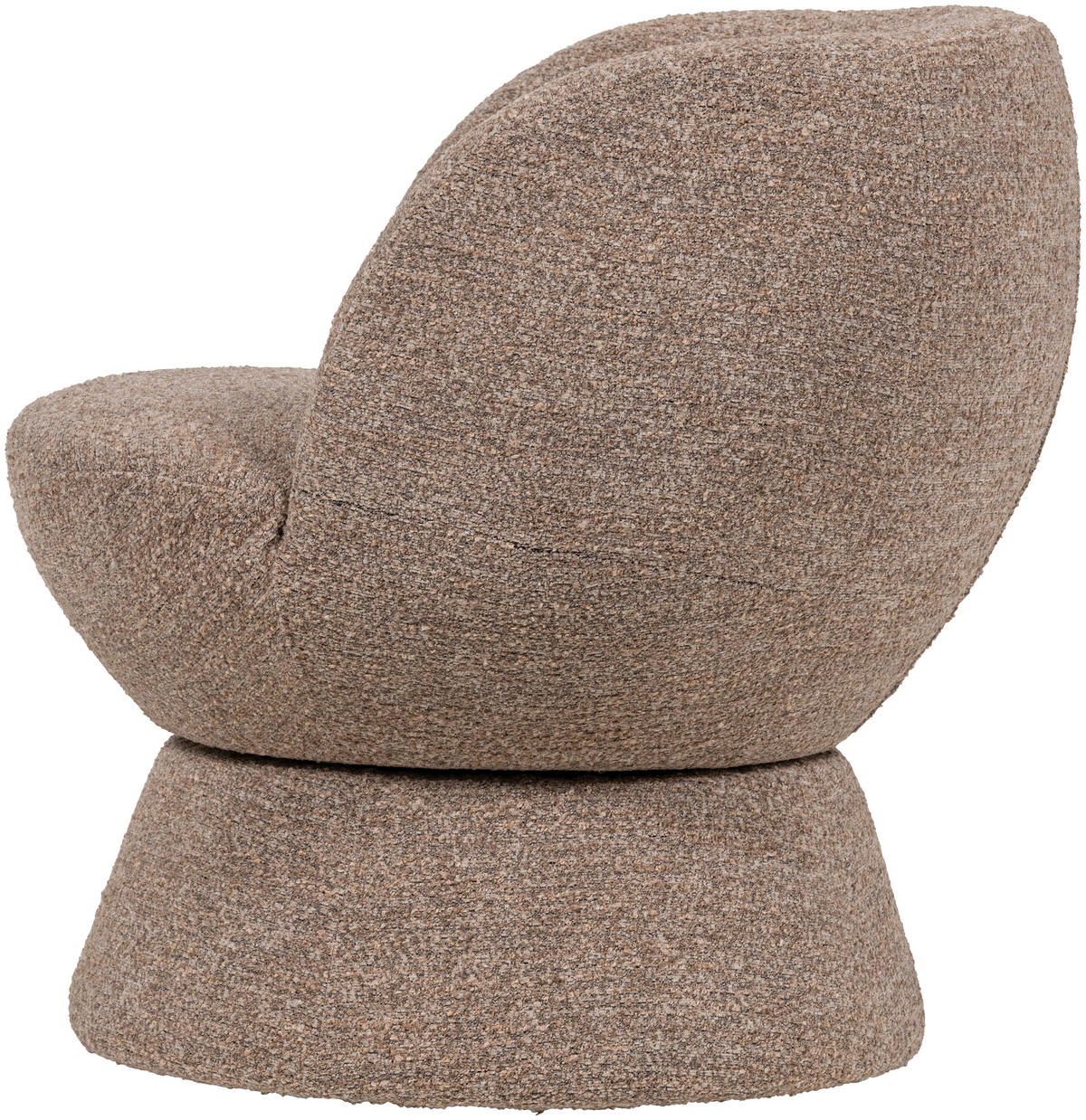 SESSEL in Webstoff Braun  - Braun, Design, Textil (73/72/71cm) - Livetastic