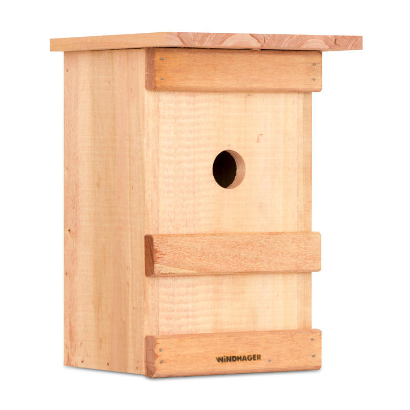 VOGELHAUS - Naturfarben, Basics, Holz (17/24,5/17cm)