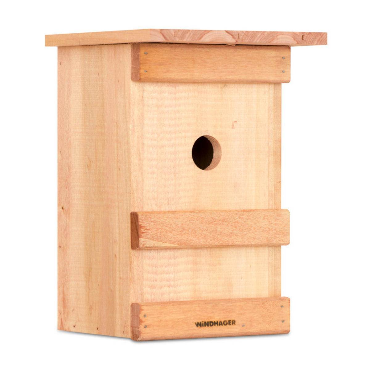 VOGELHAUS - Naturfarben, Basics, Holz (17/24,5/17cm)