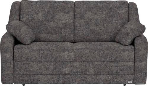 SCHLAFSOFA Braun  - Schwarz/Braun, KONVENTIONELL, Kunststoff/Textil (158/88/91cm) - Sedda