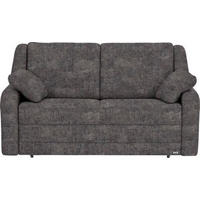 SCHLAFSOFA Braun  - Schwarz/Braun, KONVENTIONELL, Kunststoff/Textil (158/88/91cm) - Sedda