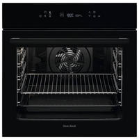 EINBAUBACKOFEN DKP39905BK  - Schwarz, Basics, Glas/Metall (59,4/59,4/56,8cm) - Dieter Knoll