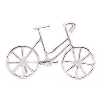 DEKOR JÁRMŰ - alumíniumszínű, Basics, fém (34/20.5/5.5cm)