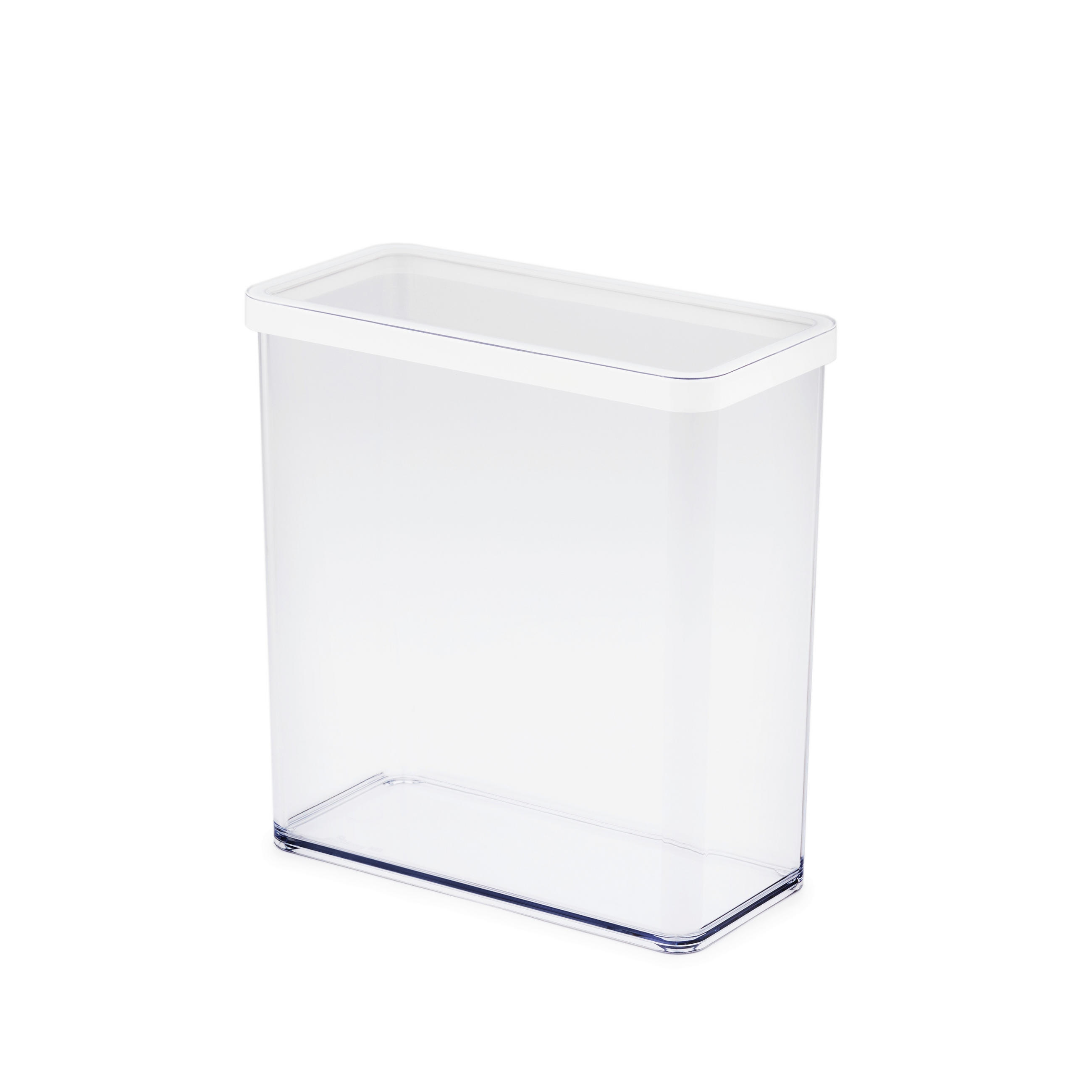 Rotho Vorratsdose Loft Weiß, Transparent 10x21.4x20 cm