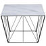 COUCHTISCH in Glas 60/60/43 cm - Schwarz/Weiß, Trend, Glas/Metall (60/60/43cm) - Carryhome COUCHTISCH in Glas 60/60/43 cm - Schwarz/Weiß, Trend, Glas/Metall (60/60/43cm) - Carryhome