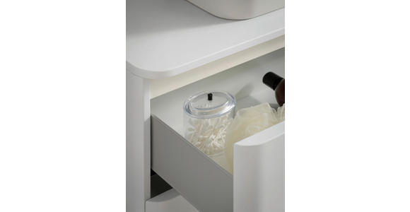 WASCHTISCHKOMBI 101 cm  - Weiß, KONVENTIONELL, Keramik/Holzwerkstoff (101cm) - Xora